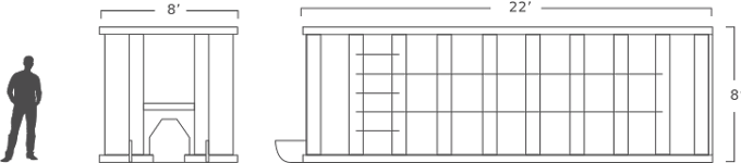 40 Yard Dumpster Rental